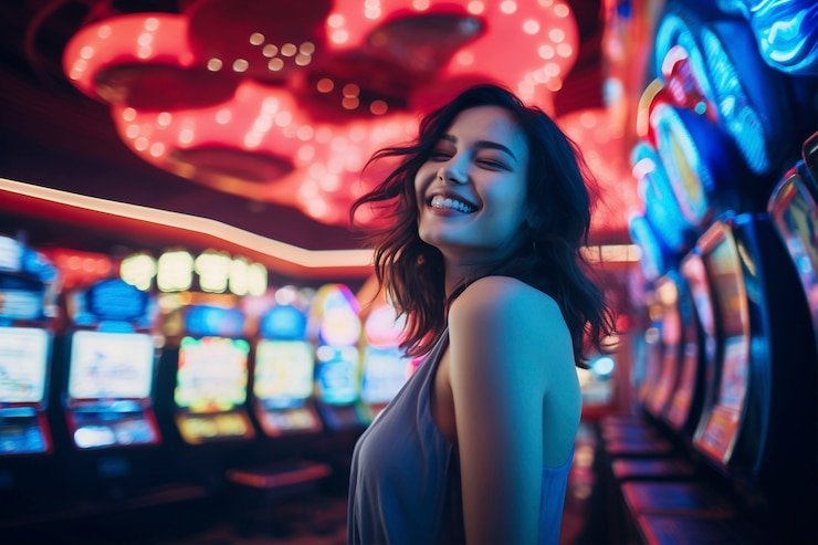 Pengguna membaca catatan pembaruan mobile